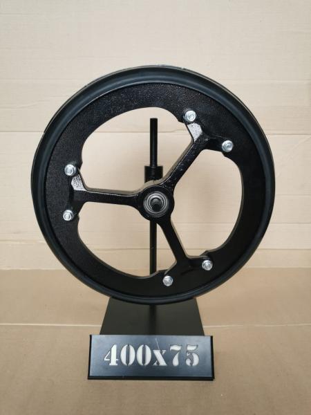 Диск колеса 395х75 с литой спицей (в сборе с подшипником) — фото 2